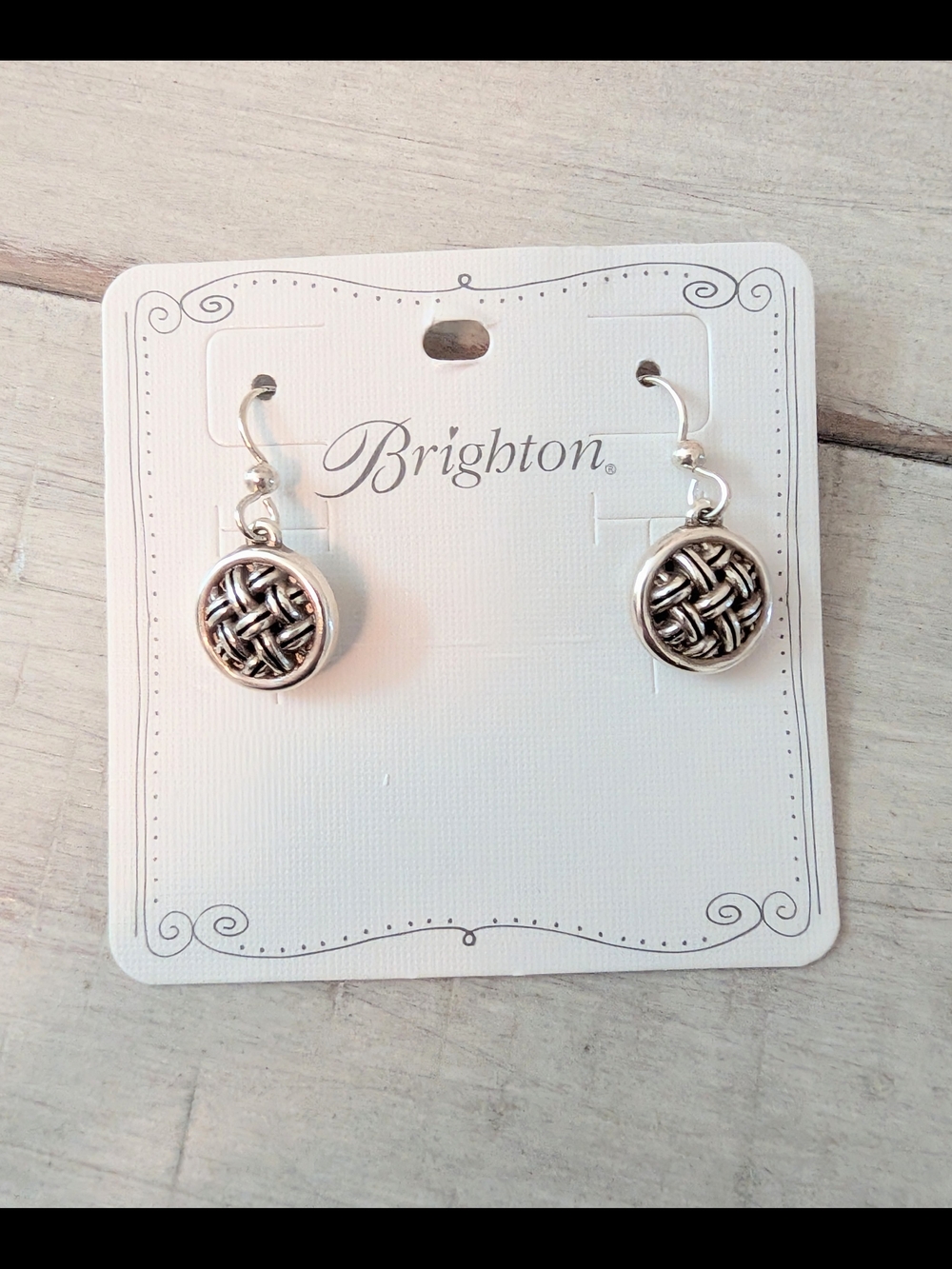 Brighton Interlok Loom French Wire Earrings